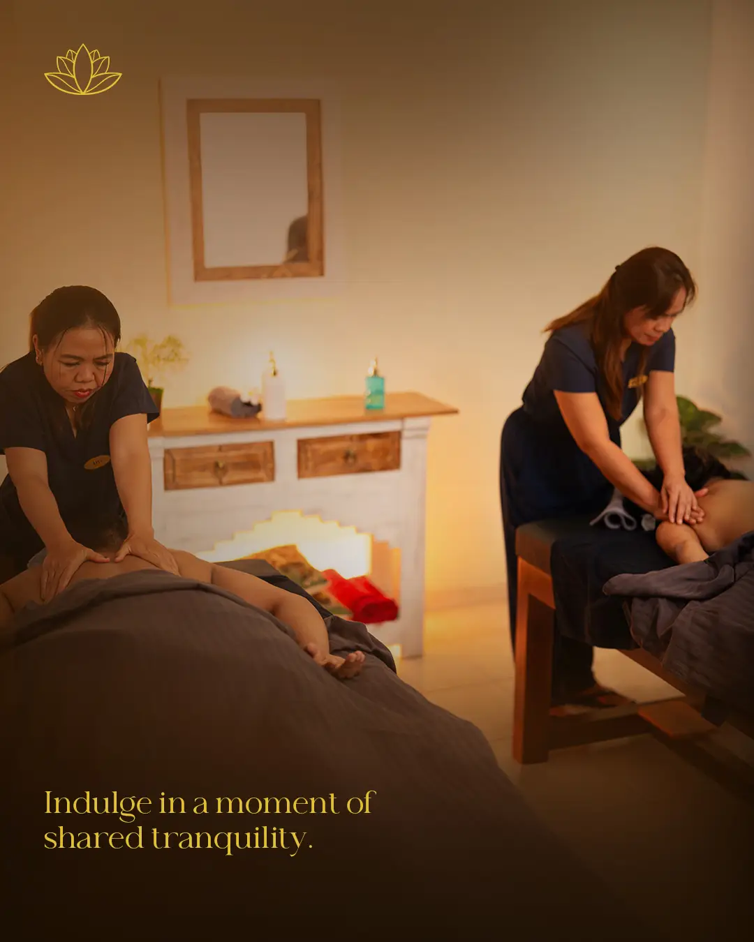 Healing Bliss treatment atmosphere